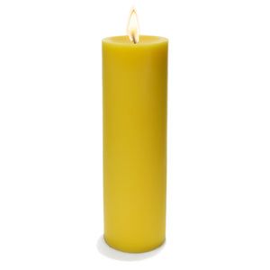 Richland Pillar Candle 3"x9" Yellow