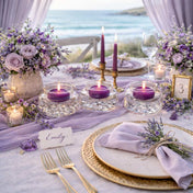 Richland Floating Candles 3" Purple Set of 96 - thumbnail number 4