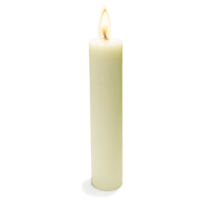 Richland Pillar Candle 2"x9" Light Ivory