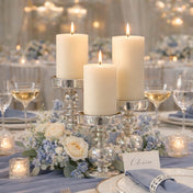 Richland 4" x 12" Ivory Pillar Candle Set of 6 - thumbnail number 6