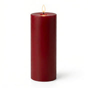 Richland 4" x 12" Red Pillar Candle - thumbnail number 2