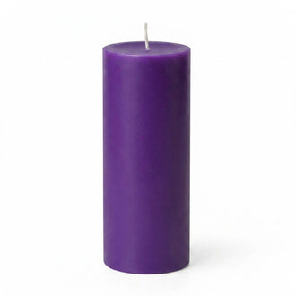 Richland 4" x 12" Purple Pillar Candle