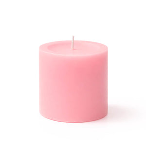 Richland 4" x 4" Pink Pillar Candle