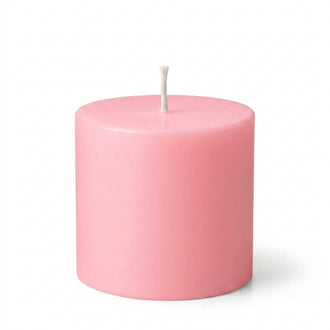 Richland 4" x 4" Pink Pillar Candle