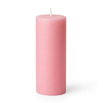 Richland 4" x 12" Pink Pillar Candle