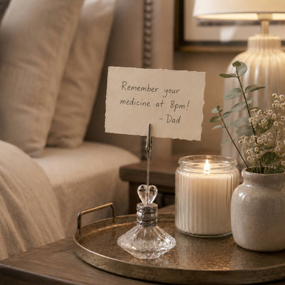 Diamond Heart Place Card & Table Number Holders (Set of 4) - thumbnail number 6