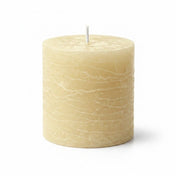 Richland Rustic Pillar Candle 3"x 3" Ivory - thumbnail number 1