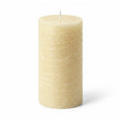 Richland Rustic Pillar Candle 3"x 6" Ivory Set of 6 - thumbnail number 1