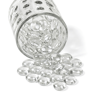 Eastland Flat Gem Vase Filler Clear 1 Bag