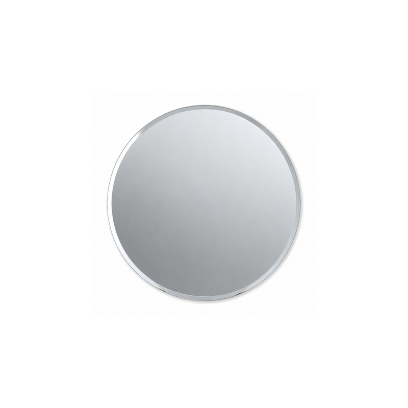 A 5 inch round mirror shown from a top-down perspective on a white background - thumbnail number 1