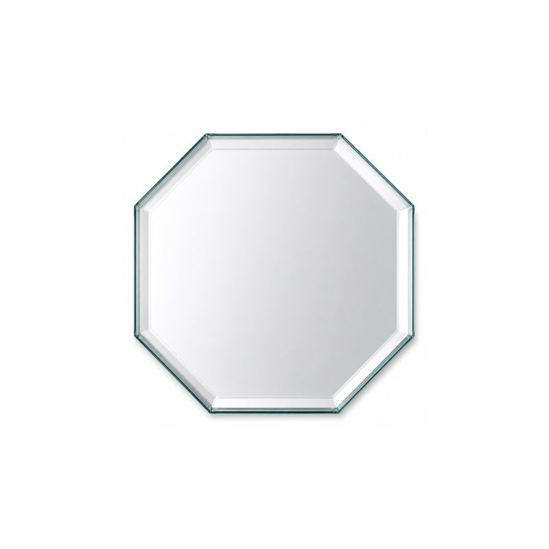 5-inch octagon table mirror with beveled edges on a white backdrop - thumbnail number 1
