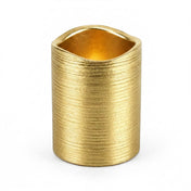 Richland Gold Metallic Wavy Top LED Candle - thumbnail number 2