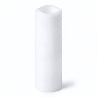 Richland 4" x 12" Large LED Pillar Candle with Wavy Top