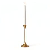 Taper Candlestick Gold 9in - thumbnail number 3