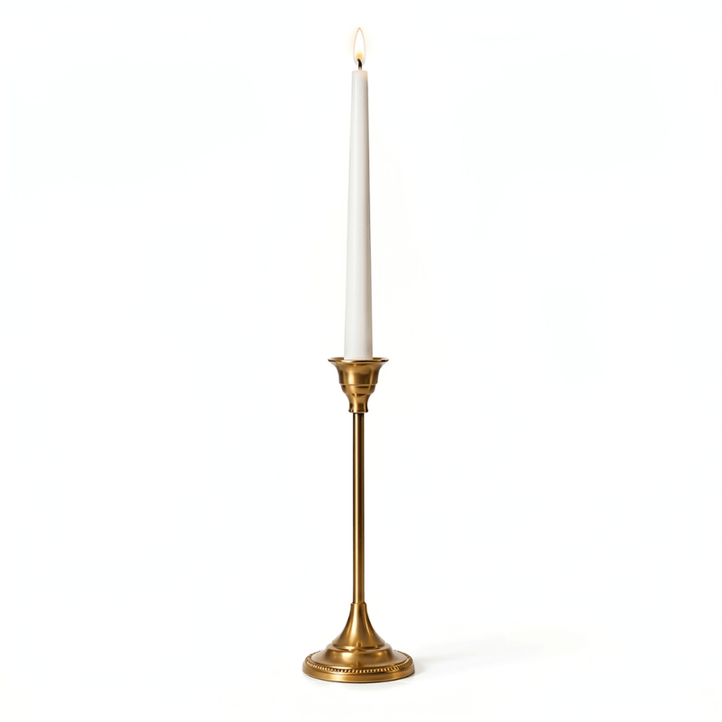Taper Candlestick Gold 9in - thumbnail number 3