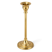 Taper Candlestick Gold 9in - thumbnail number 1