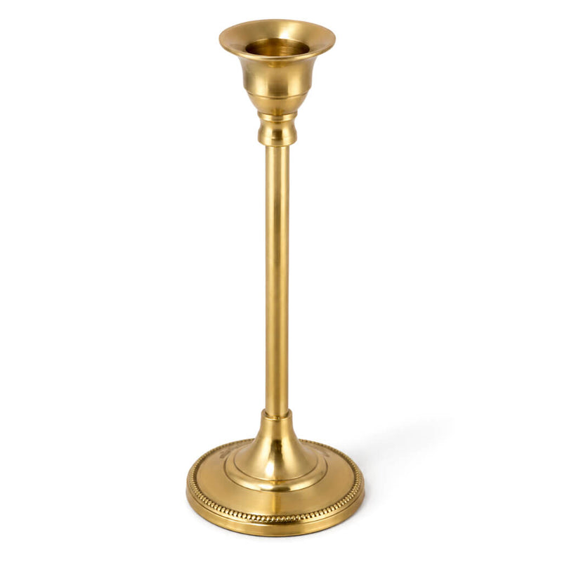 Taper Candlestick Gold 9in - thumbnail number 1