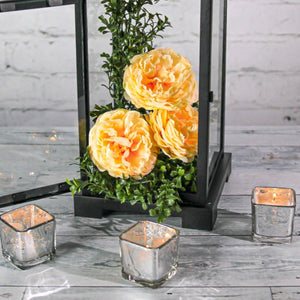 Richland Silver Mercury Square Votive Holder Set of 72