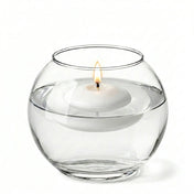 A 5.5" Bubble vase with water and a floating candle - thumbnail number 5