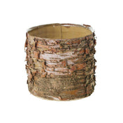 Birch Bark Planter Pot 6x5.25 w/Liner - thumbnail number 3