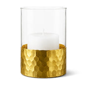 Elsa Vase & Candle Holder 6" with Gold-Dipped Finish - thumbnail number 2