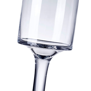 Cylinder Pedestal Vase 24" Thick Glass