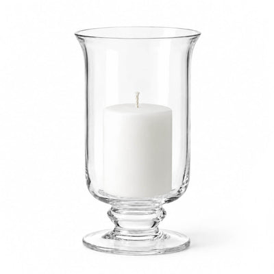 8in Hurricane Vase & Candle Holder
