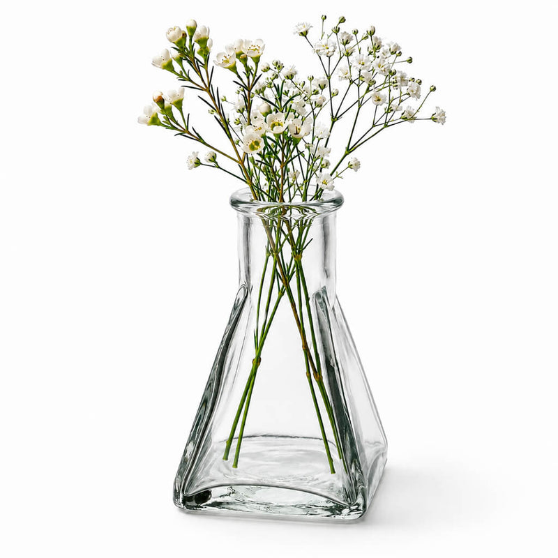 Tempe Bud Vase holding delicate white flowers - thumbnail number 2