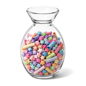 Bud Vase filled with colorful paper stars and scrolls - thumbnail number 4