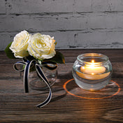 Richland Bubble Ball Vase with Rim 4" - thumbnail number 4
