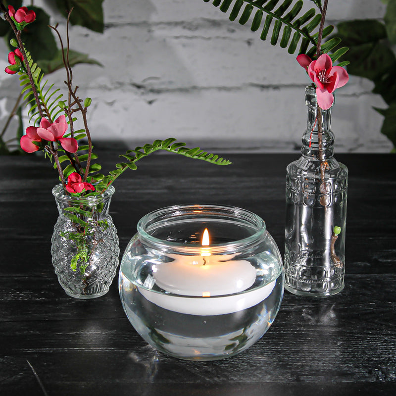 Richland Bubble Ball Vase with Rim 4" - thumbnail number 3