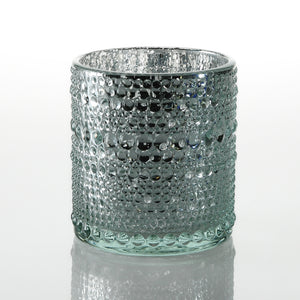 Richland Mercury Candle Holder Pearly Silver