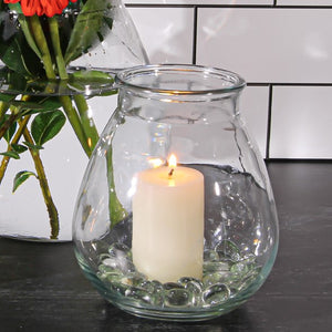 Eastland Flat Gem Vase Filler Clear 18 Bags