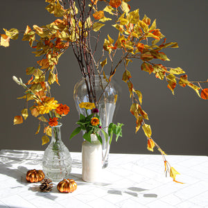 Richland Farmhouse White Ceramic Vase