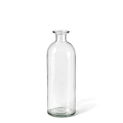 6-inch clear apothecary glass bottle on a white backdrop - thumbnail number 1