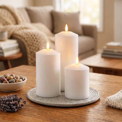Richland 3"X8" Bullet LED Wax Candle - thumbnail number 7