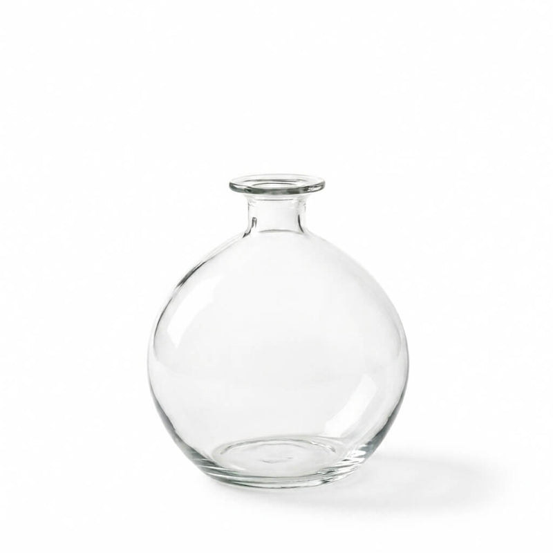 Clear glass Jolie Vase shown on a white background - thumbnail number 1