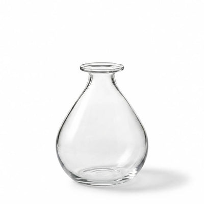 Clear glass Opal Vase shown on a white background - thumbnail number 1