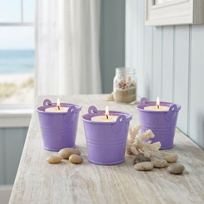 Richland 2" Iron Favor Bucket, Purple Set of 100 - thumbnail number 7