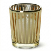 Richland Gold Stripe Glass Holder - Small Set of 12 - thumbnail number 2