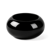 Richland Napkin Ring 2.3" Black Set of 4 - thumbnail number 1
