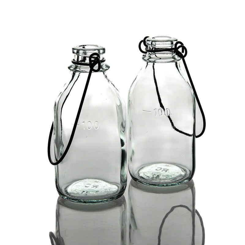 Richland Vintage Bottle Hanging Glass Vase Set of 48 - thumbnail number 1