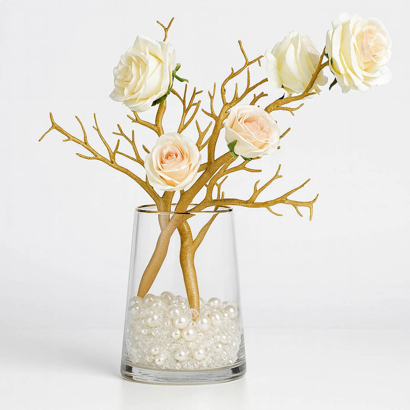 10-Pack 14″ Metallic Gold Artificial Manzanita Tree Branches - thumbnail number 1
