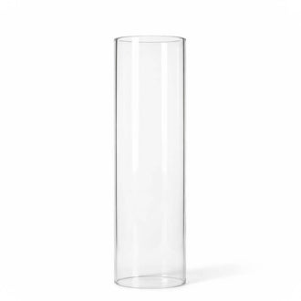 Glass Chimney Candle Shade 4" x 16" - Set of 2