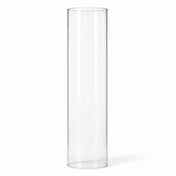 Glass Chimney Candle Shade 4" x 18" – Set of 12 - thumbnail number 1