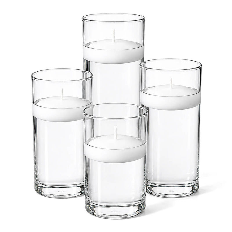 Eastland Cylinder Vases 6" , 7.5", 9" & 10.5" Set of 48 - thumbnail number 2