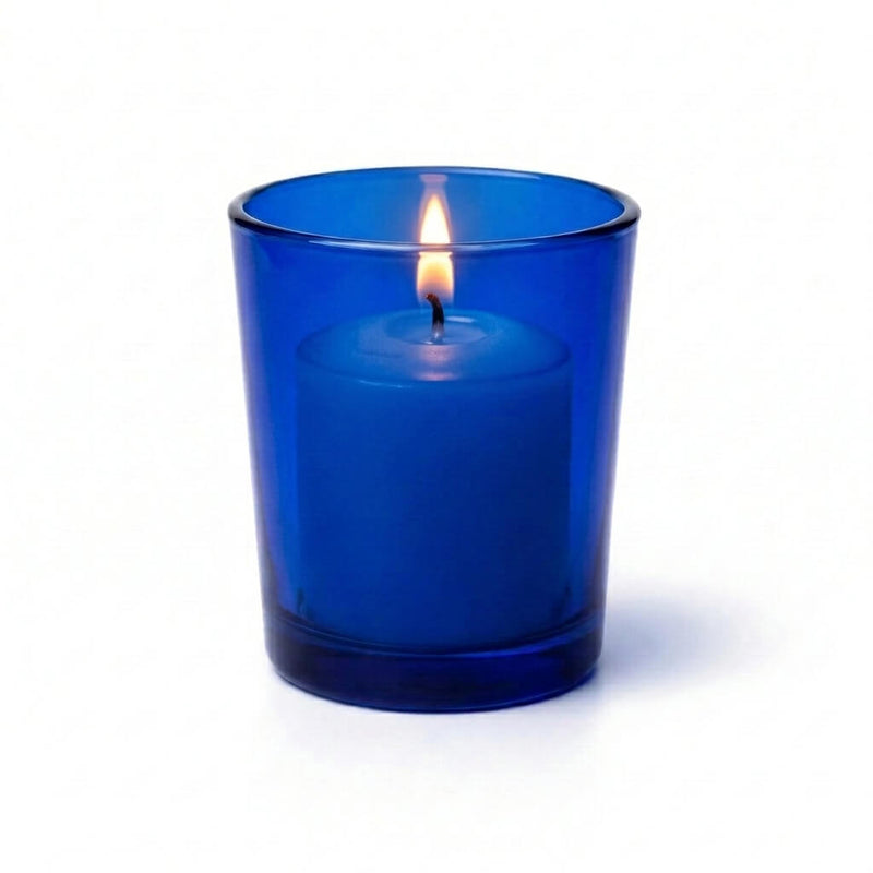Richland Votive Candles & Eastland Colored Votive Holders Set of 12 - thumbnail number 6