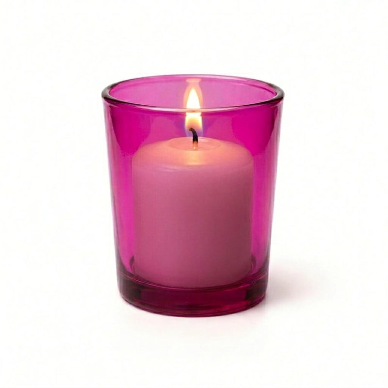 Richland Votive Candles & Eastland Colored Votive Holders Set of 12 - thumbnail number 10