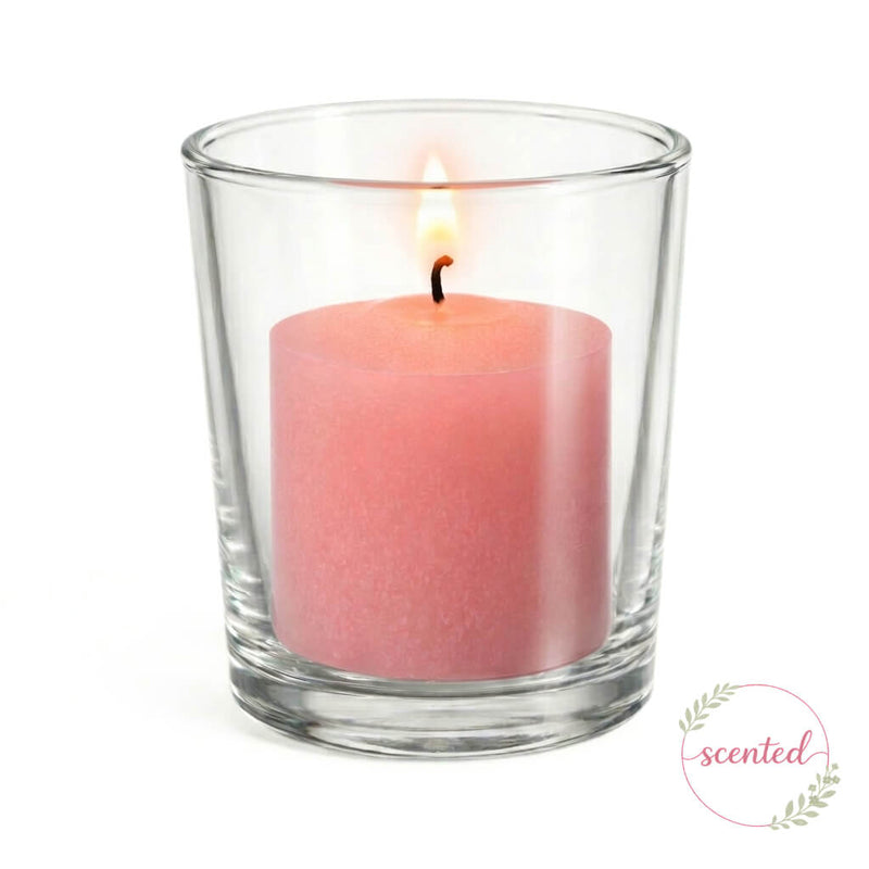 Richland Votive Candles & Eastland Clear Votive Holders Set of 12 - thumbnail number 28