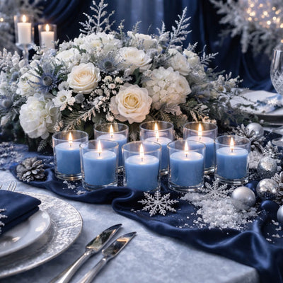 Richland Votive Candles Unscented Light Blue 10 Hour Set of 144 - thumbnail number 3